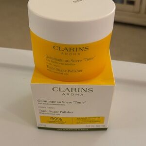 Clarins Aroma Tonic Sugar Polisher - Vibrant Yellow